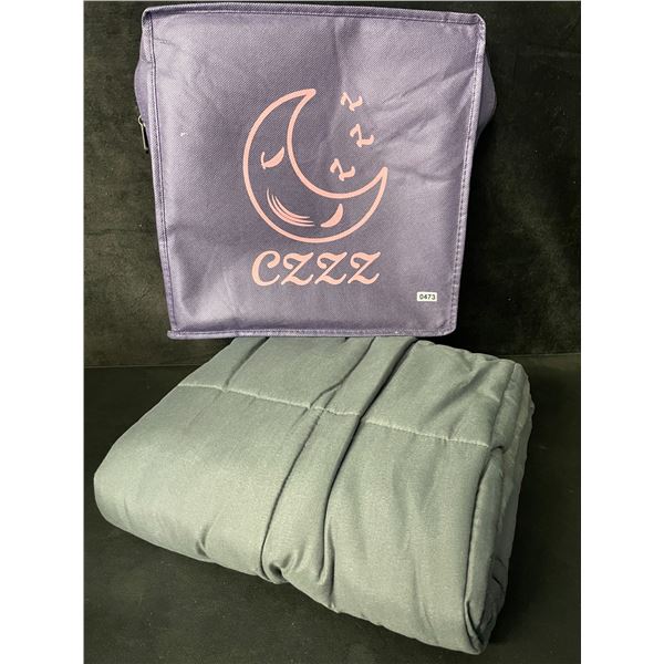 1 Weighted Blanket for Kids - 48" x 34" Size - Dark Grey - Brand New