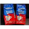 Image 2 : 2 Bags of Lavazza Crema E Gusto Whole Bean Coffee - 340g Each - BB: 30/05/2025