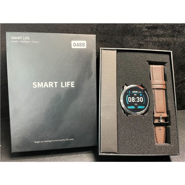 1 Smart Life Smart Watch; Heart Rate & Blood Pressure Monitor/Activity Tracker Watch - Brand New!