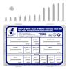 Image 1 : 365PC Assorted Stainless Steel Screws Set - New Sealed