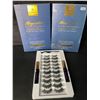 Image 1 : 2 Boxes of Arishine Magnetic Eyeliner & Eyelashes; Reusable & Easy to Apply - 10 Pairs Each - New