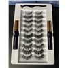 Image 2 : 2 Boxes of Arishine Magnetic Eyeliner & Eyelashes; Reusable & Easy to Apply - 10 Pairs Each - New