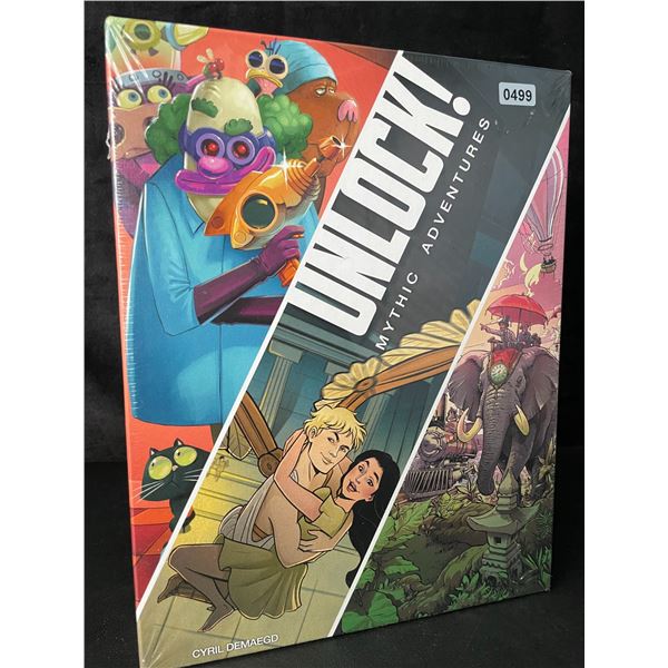1 Unlock! Mythic Adventures Board Game; Inspired By Escape Rooms (1-6 Players) - New Sealed