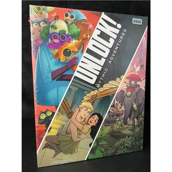 1 Unlock! Mythic Adventures Board Game; Inspired By Escape Rooms (1-6 Players) - New Sealed