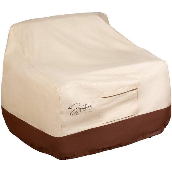 1 Outdoor Waterproof Large Lounge Chair Cover/Patio Chair Cover (35" x 38" x 31" Size) - New