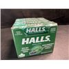 Image 2 : Halls Mentho-Lyptus Cool Mint Cough Drops/Throat Lozenges; 20 Packs of 9 Lozenges Each - New
