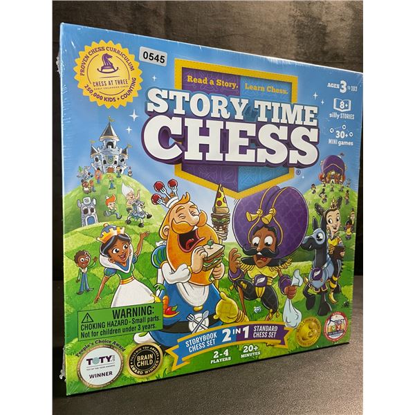 1 Story Time Chess The Game 2021 Toy of The Year Award Winner! - Great Beginners Chess Set - New