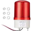 Image 1 : 2 LED Rotating Strobe Warning Lights/Security Warning Lights for Emergency - New
