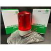 Image 2 : 2 LED Rotating Strobe Warning Lights/Security Warning Lights for Emergency - New