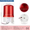Image 6 : 2 LED Rotating Strobe Warning Lights/Security Warning Lights for Emergency - New