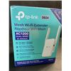 Image 2 : 1 TP-Link AC1200 Mesh Wi-Fi Extender/WiFi Booster - Works with Any WiFi Router - New Sealed!