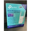 Image 3 : 1 TP-Link AC1200 Mesh Wi-Fi Extender/WiFi Booster - Works with Any WiFi Router - New Sealed!