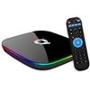 Image 1 : 1 Q Plus Android 10.0 TV Box 4GB Ram 32GB ROM 6K Android Box; Quad-Core WiFi 2.4GHz - New!