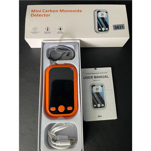 1 Mini Carbon Monoxide Detector Tool - New