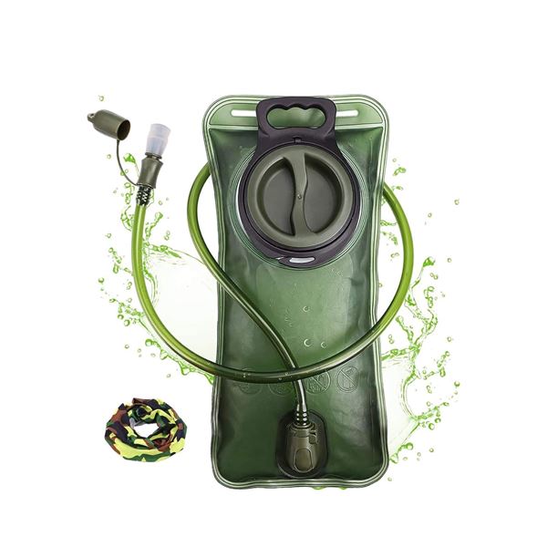 1 2L Hydration Bladder for Sports, Cycling, Hiking - New