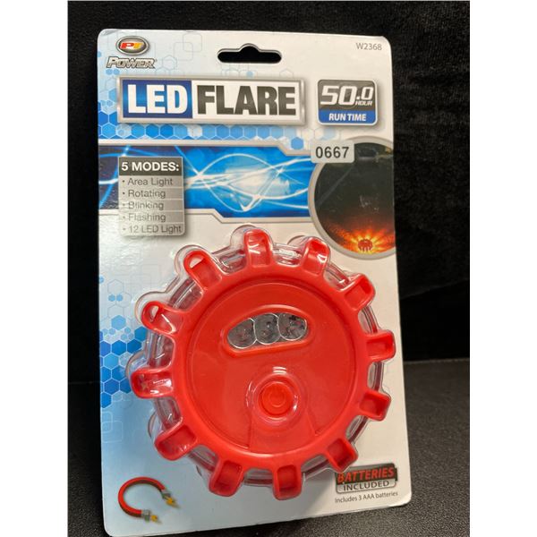 1 LED Safety Flare - 50Hr Runtime - Brand New