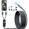Image 1 : 1 Industrial Endoscope Inspection Camera; 7.9mm Borescope; Android/iOS Compatible - New