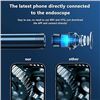 Image 7 : 1 Industrial Endoscope Inspection Camera; 7.9mm Borescope; Android/iOS Compatible - New