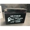 Image 3 : 1 Upstart Factory Activated Sealed Lead-Acid 12V 2.3Ah Battery; Motorcycle/Powersport Battery NEW