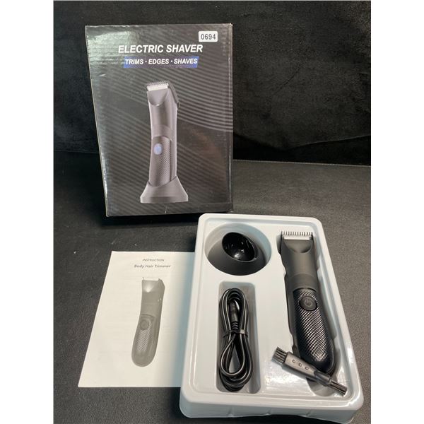 1 Electric Shaver Set - Rechargeable Body Hair Trimmer - Brand New