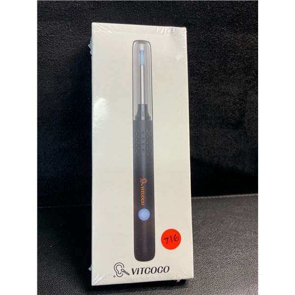 1 Vitcoco Ear Cleaning Camera/Wireless Otoscope Ear Wax Remover Tool w/ App Connection - New