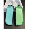 Image 2 : 1 Set of Left and Right Joy-Con Controllers for Nintendo Switch (Aftermarket) - Teal/Blue - New