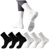 Image 1 : 6 Pairs of Yoga/Pilates Grip Bottom Cushioned Socks; Non-Slip Socks - New