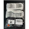 Image 3 : 6 Pairs of Yoga/Pilates Grip Bottom Cushioned Socks; Non-Slip Socks - New