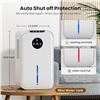 Image 3 : 1 Large Household Dehumidifier (85oz Capacity) w/ LCD Display & 7-Colored Night Light - Brand New!