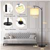 Image 2 : 1 Modern Arc LED Standing Floor Lamp for Living Room; 9W/1000LM Floor Lamp - New/Dmg Box*