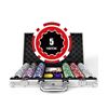 Image 1 : 1 Supreme Touch 300-Piece Authentic Casino Feel Composite Iron Core Poker Chip Set - New