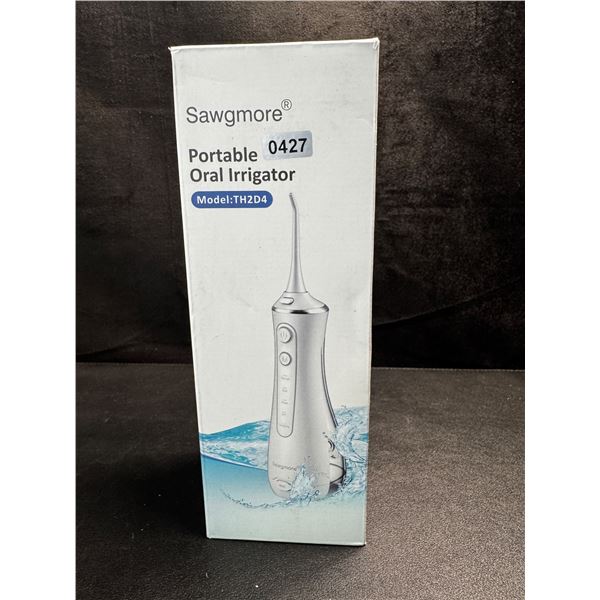 1 Sawgmore Portable Rechargeable Oral Dental Irrigator with Attachments - New