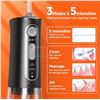 Image 4 : 1 Bitvae C5 Cordless Oral Irrigator with Attachments - New