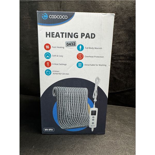 1 CooCoCo Large Heating Pad for Body Pain Relief (18x33inches) - New