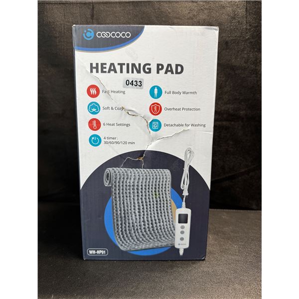 1 CooCoCo Large Heating Pad for Body Pain Relief (18x33inches) - New
