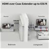 Image 2 : 1 MiraBox HDMI over Coaxial Cable Extender Kit - New