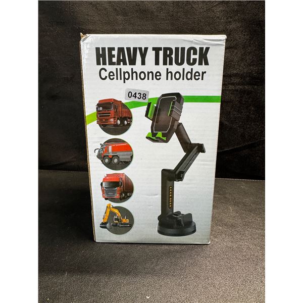 1 Heavy Suction Base Truck Cell Phone Holder - New