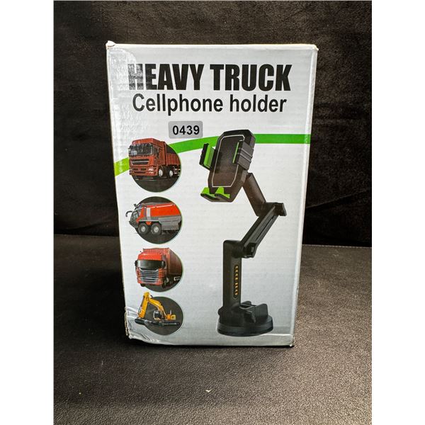 1 Heavy Suction Base Truck Cell Phone Holder - New