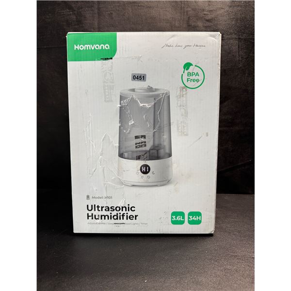 1 Homvana 3.6L Ultrasonic Humidifier - New