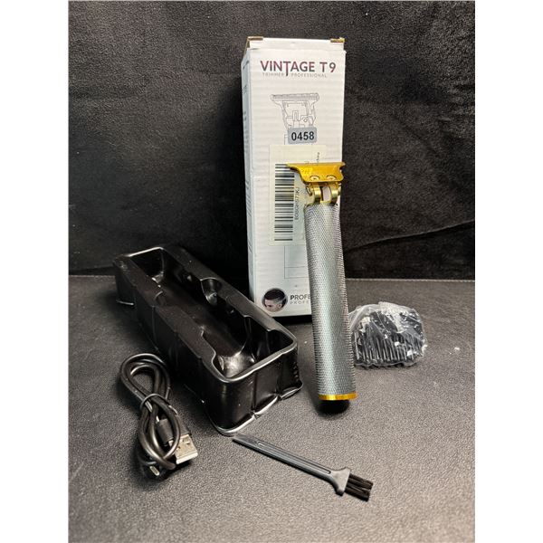1 Vintage T9 Professional Trimmer with Attachments - New