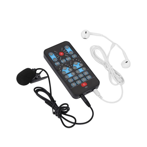 1 M10 Live Voice Sound Card - Voice Changer - New