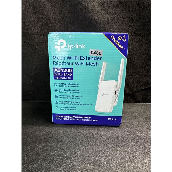 1 TP-Link AC1200 Mesh Wifi Extender - New