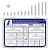 Image 1 : 365PC Assorted Stainless Steel Screws Set - New Sealed