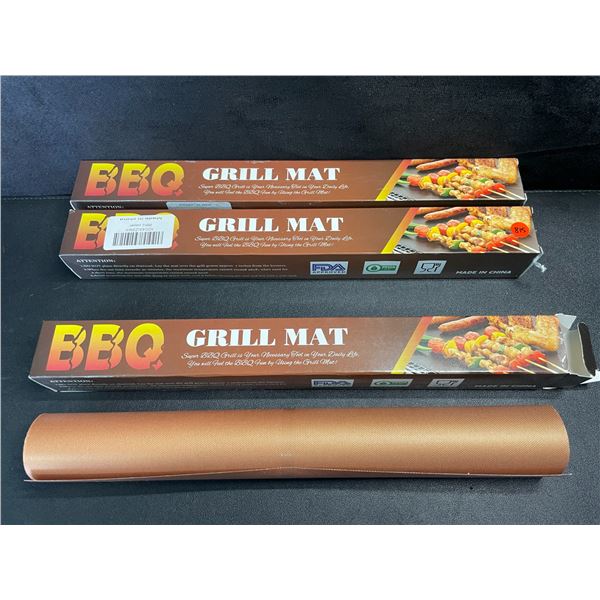 3 BBQ/Grilling Mats - Brand New