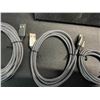 Image 3 : 2 Boxes of Braided USB-C Charging Cables; 4 Per Box - USB-A to USB-C Cables - Brand New