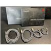 Image 1 : 2 Boxes of Braided USB-C Charging Cables; 4 Per Box - USB-A to USB-C Cables - Brand New