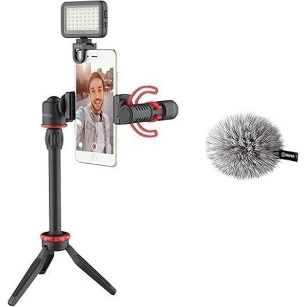 1 BOYA BY-VG350 Ultimate Smartphone Video Kit - Great for Vlogging, Video Making, etc. - Brand New!