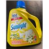 Image 1 : 1 Large Jug of Sunlight Original Fresh Liquid Laundry Detergent - 4.0L/100 Loads - New