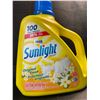 Image 1 : 1 Large Jug of Sunlight Original Fresh Liquid Laundry Detergent - 4.0L/100 Loads - New