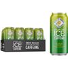 Image 1 : 1 Case of Sparkling Ice Caffeine Citrus Twist Sparkling Water - 12 Cans (473ml Each) - BB: APR/2025
